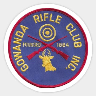 Gowanda Rifle Club Sticker